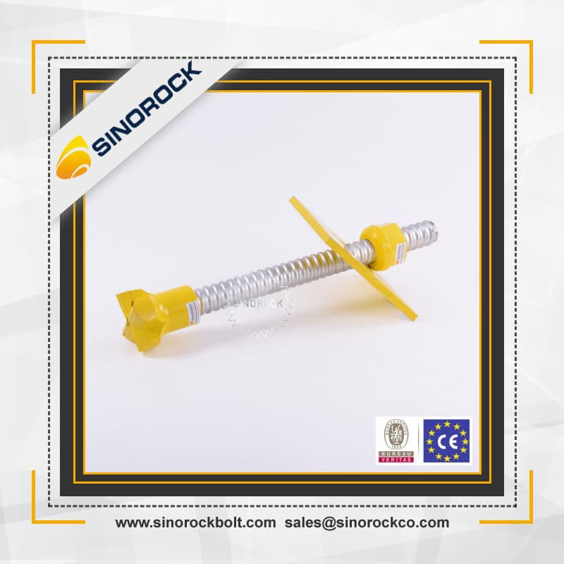 SINOROCK hollow injection self drilling ground anchor